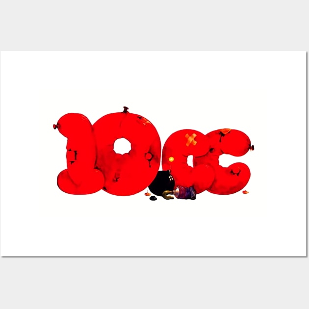 10cc baloon Wall Art by the haunted bathroom